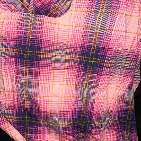 Torrid Super Soft Sleep Shirt – Size 3 – Pink Plaid - Picture 4 of 5